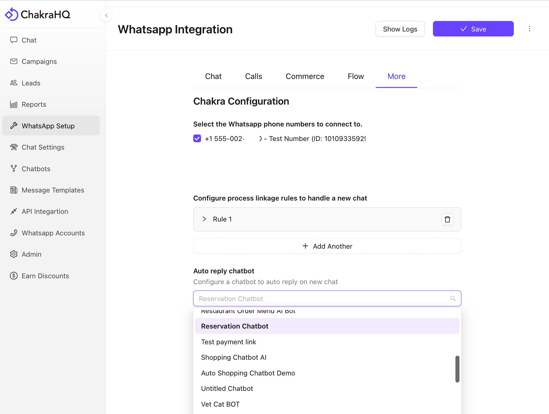 auto reply chatbot